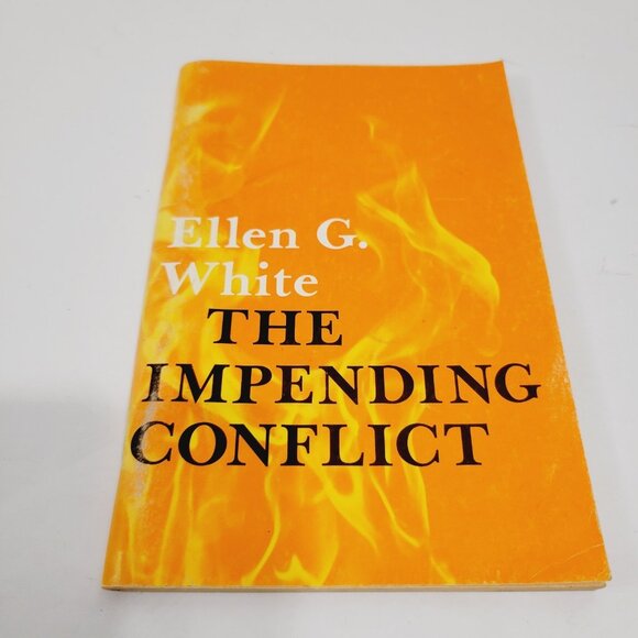 4 Vtg Ellen G. White Paperback Books Other Angel Daily Living Savior Conflict - Picture 4 of 10